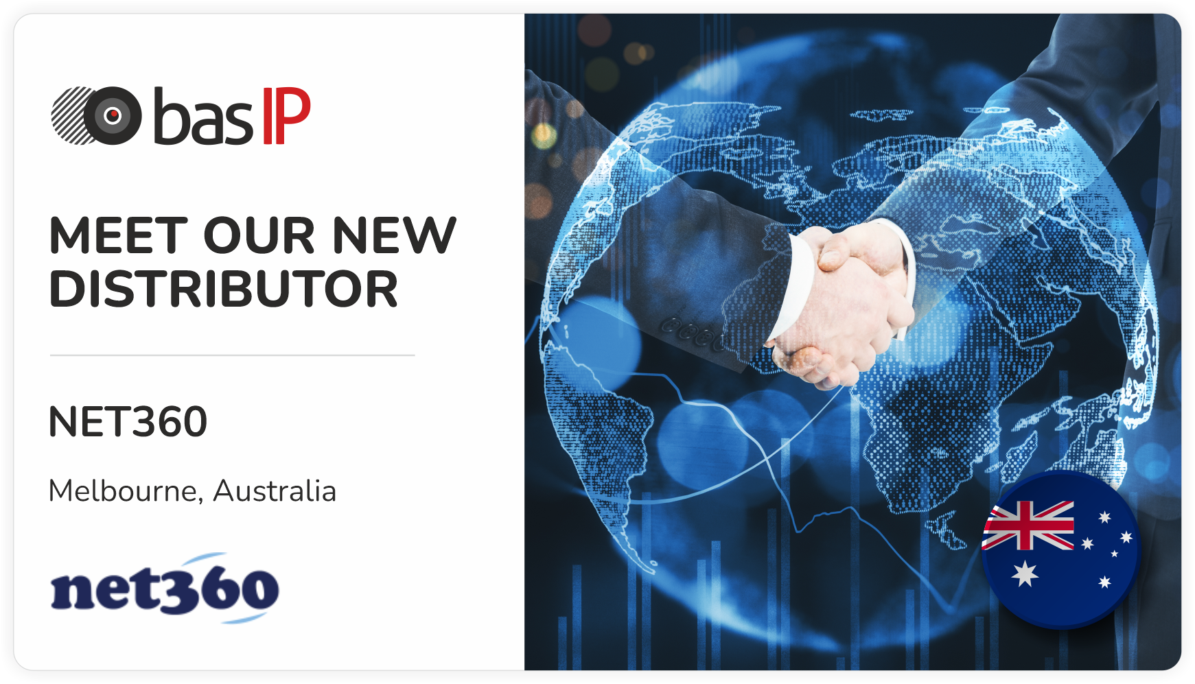 New Exclusive Master Distributor in Australia Net360 BASIP