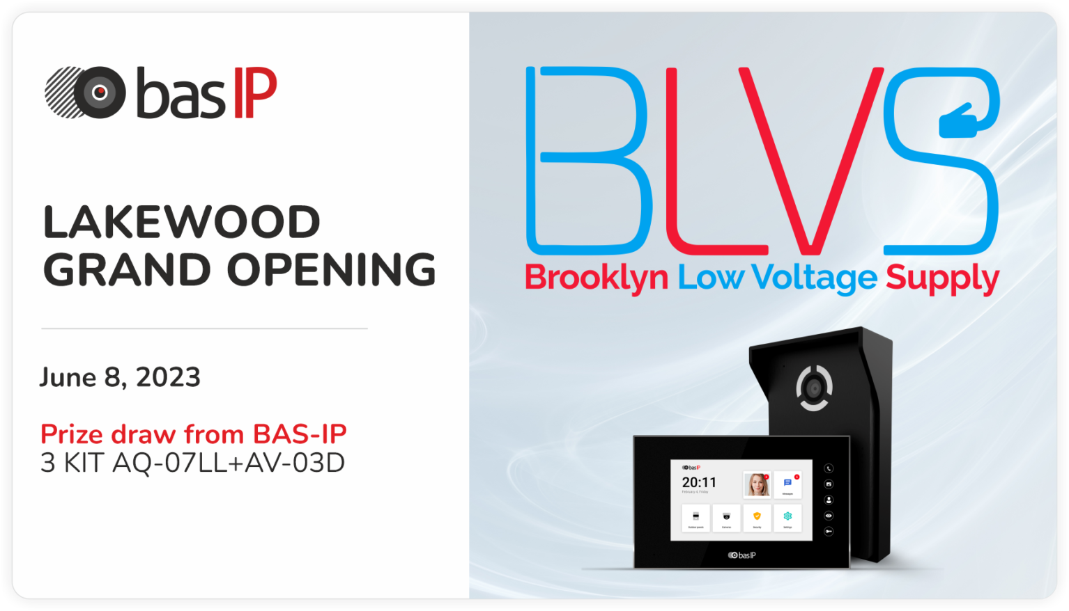 Große Eröffnung in Lakewood BASIP