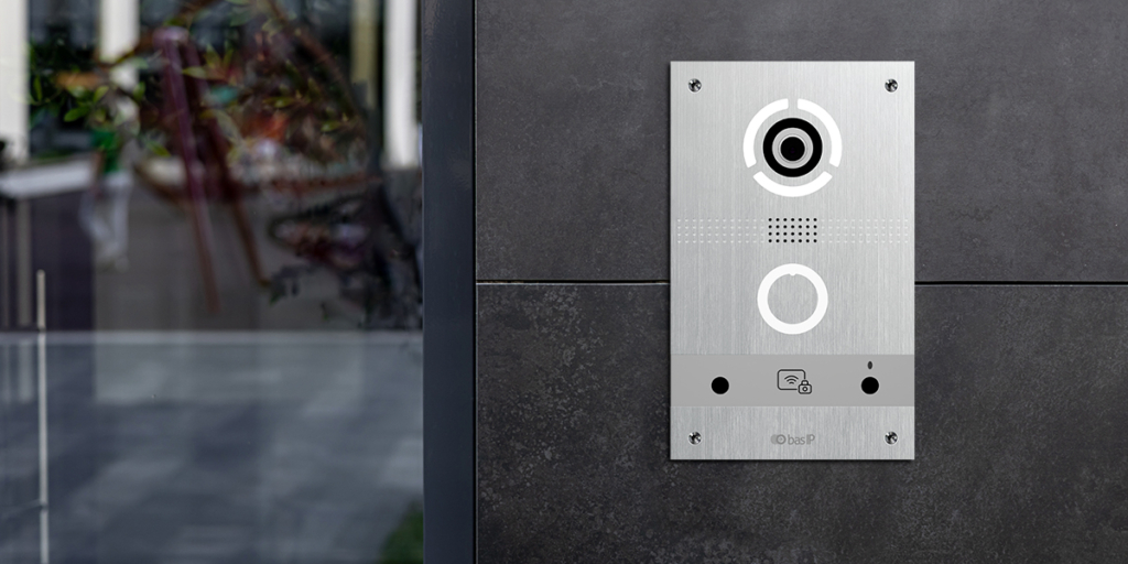 One Button Intercom Panel with Induction Loop & Status indicator