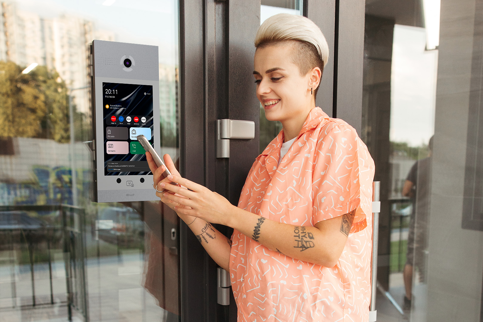 From the BAS-IP Link app