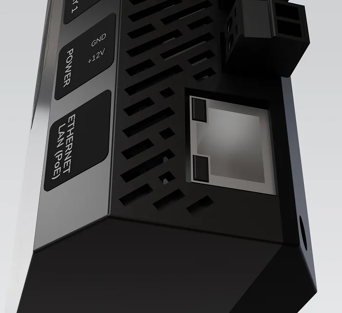 PoE or 12V DC power